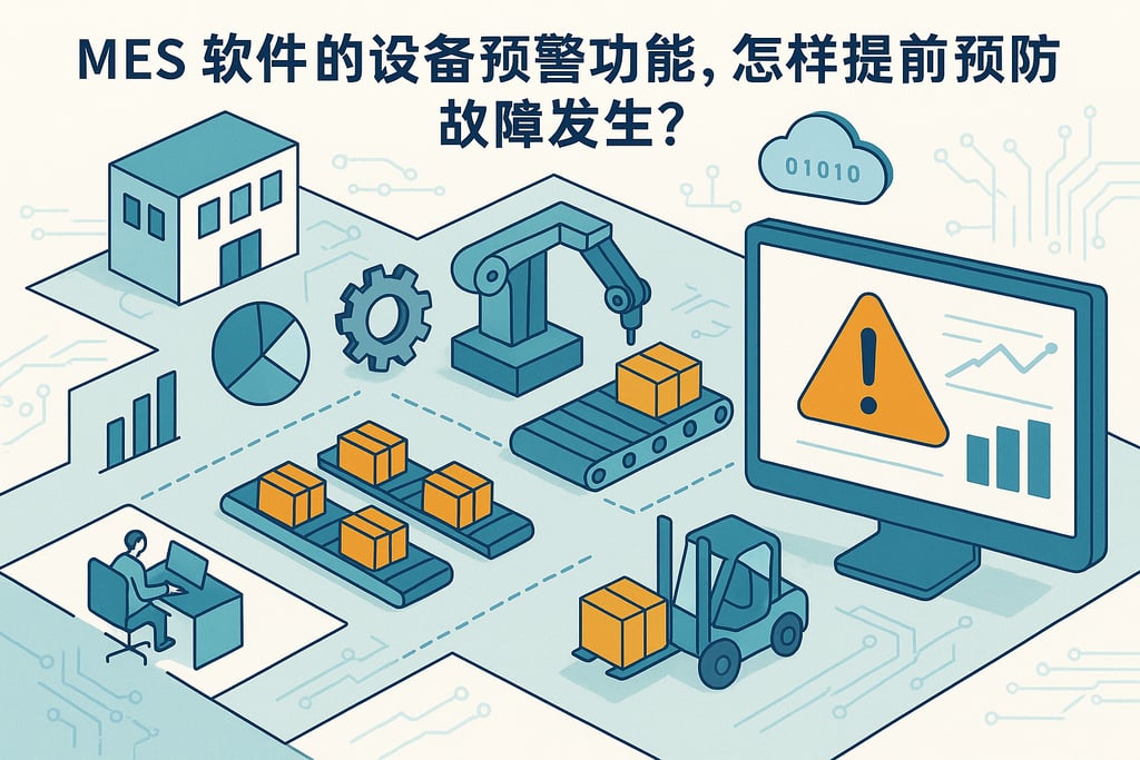 MES 软件的设备预警功能，怎样提前预防故障发生？